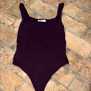 Babaton Deep Purple Bodysuit